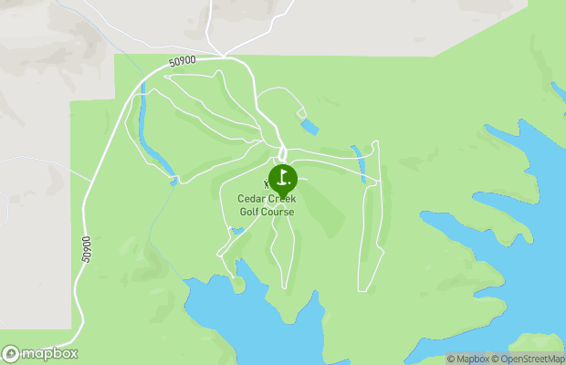 Cedar Creek Golf Course At Beavers Bend State Park map