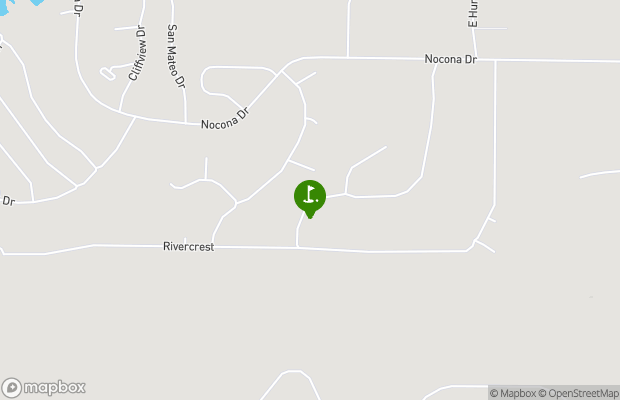 Nocona Hills Golf Course map