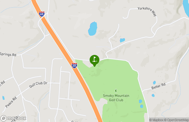 Smoky Mountain Country Club map