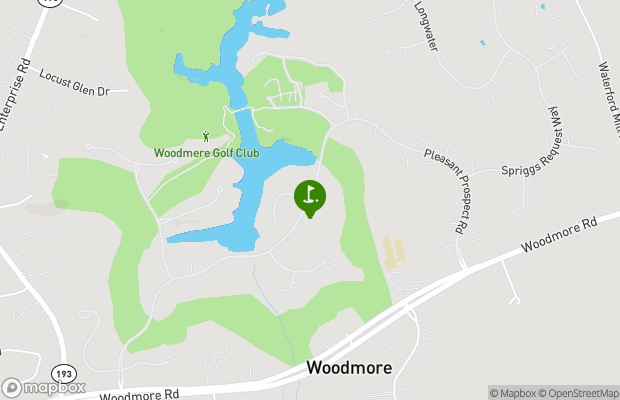 Country Club at Woodmore map