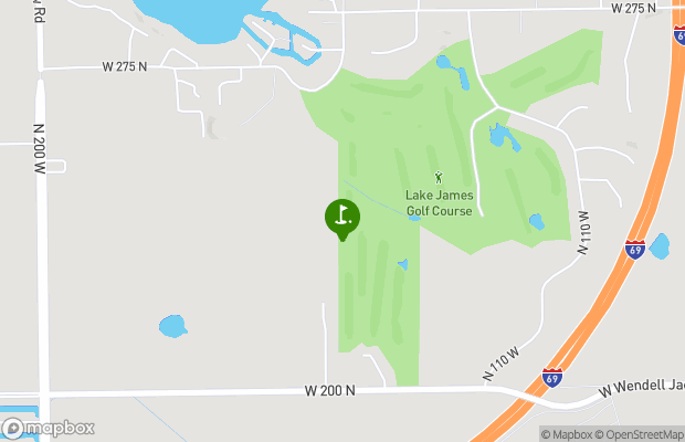 Lake James Golf Club map