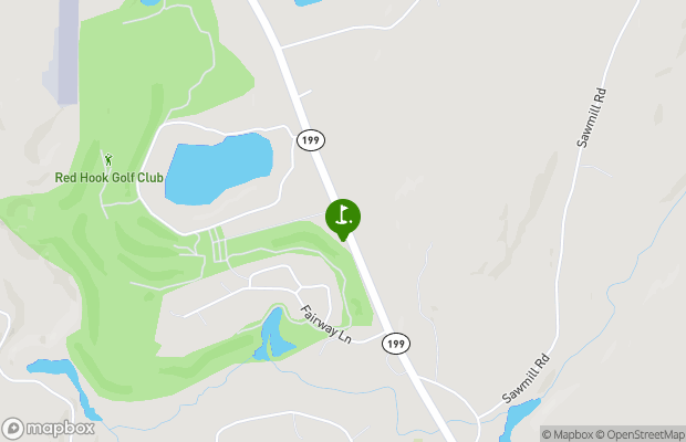 Red Hook Golf Club map