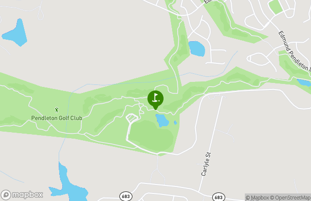 Pendleton Golf Club map
