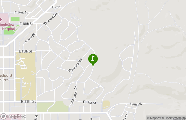 Anniston Municipal Golf Course map