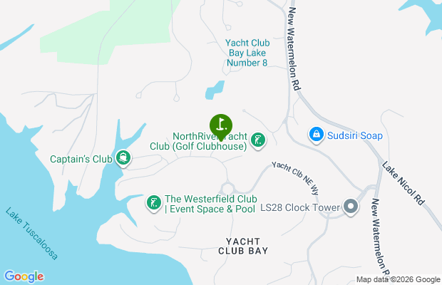 NorthRiver Yacht Club map