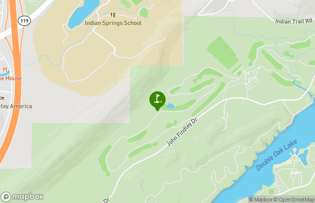 Oak Mt State Park Golf Course map