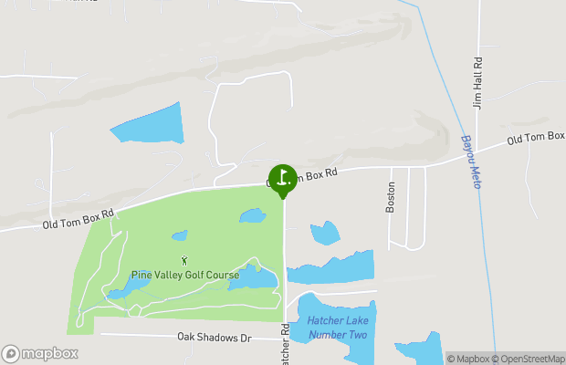 Pine Valley Golf Course map