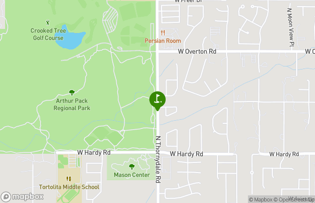Crooked Tree Golf Course map
