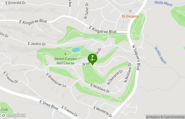 Desert Canyon Golf Club map