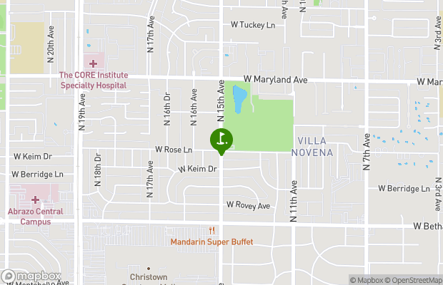 Palo Verde Golf Course map