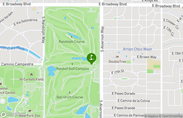 Randolph Park Golf Courses map