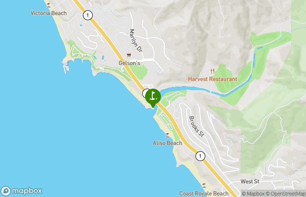 Aliso Creek Inn and Golf Course map