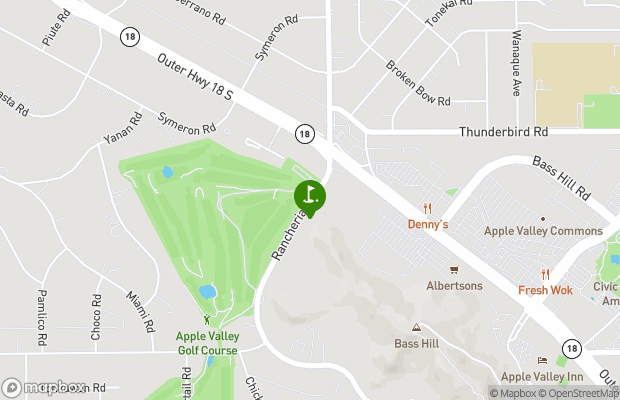 Apple Valley Country Club map