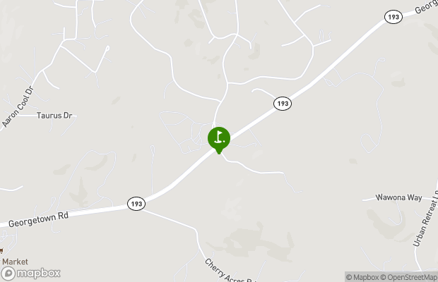 Auburn Lake Trails Golf Course map