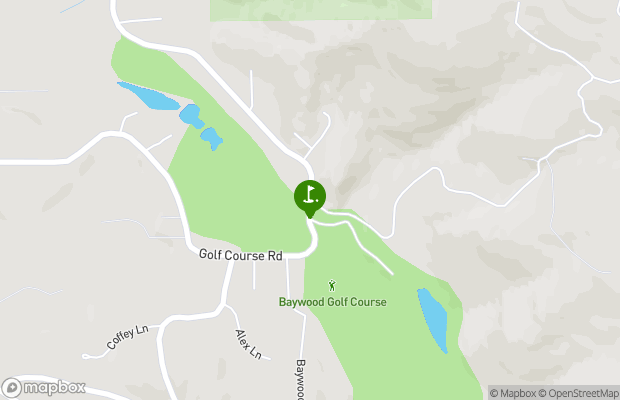Baywood Golf and Country Club map
