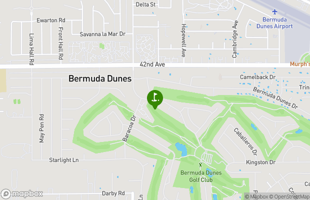 Bermuda Dunes Country Club map