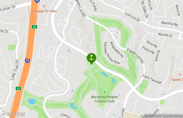 Bernardo Heights Country Club map