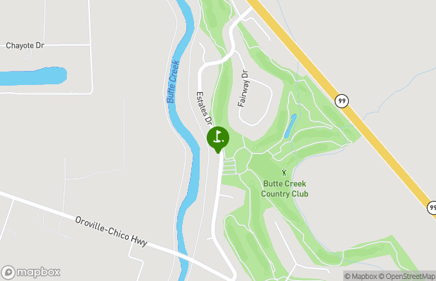 Butte Creek Country Club map