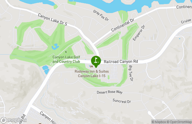 Canyon Lake Country Club map
