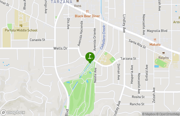 El Caballero Country Club map