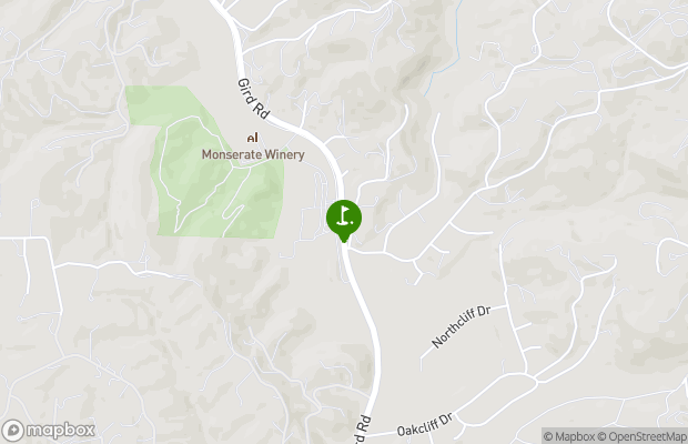 Fallbrook Golf Club map