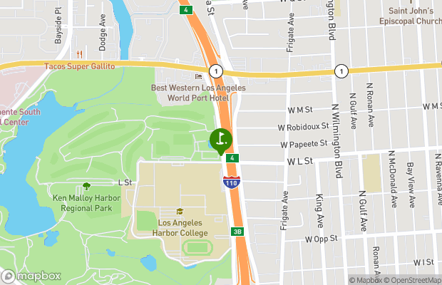 Harbor Park Golf Course map
