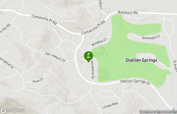 Horse Thief Golf and Country Club map