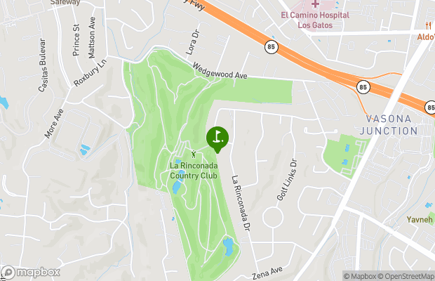 La Rinconada Country Club map