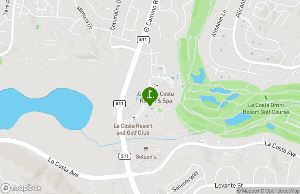 La Costa Resort and Spa map