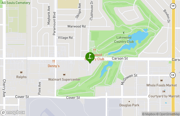 Lakewood Country Club and Tennis Center map