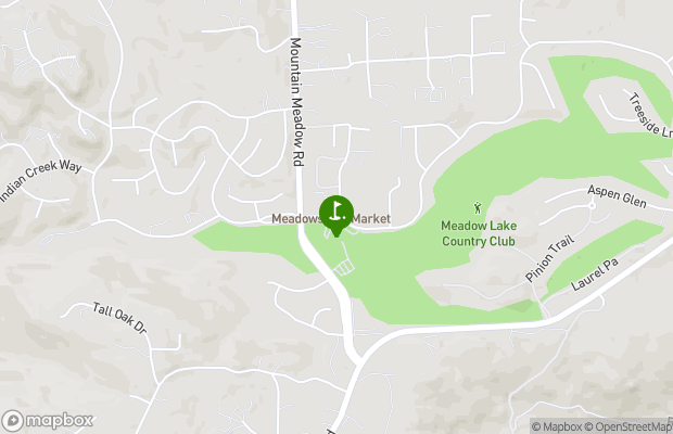 Meadow Lake Country Club map