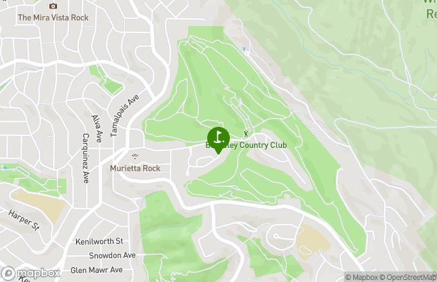 Mira Vista Golf and Country Club map