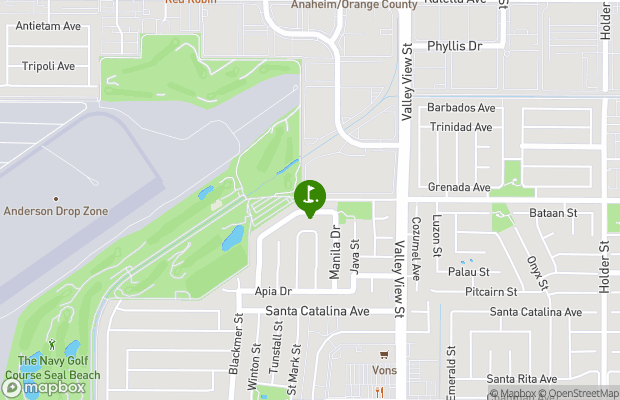 Navy Golf Course map