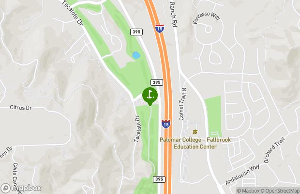 Pala Mesa Resort map