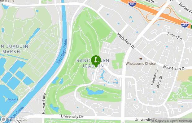 Rancho San Joaquin Golf Course map
