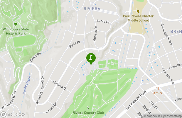 Riviera Country Club map