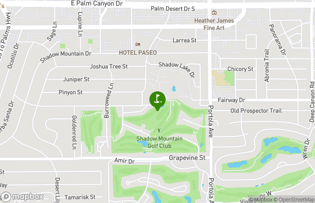 Shadow Mountain Golf Club map