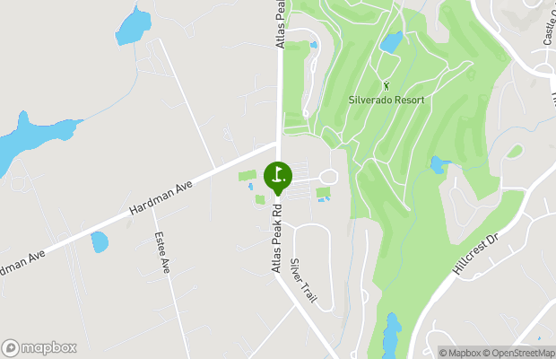 Silverado Country Club and Resort map