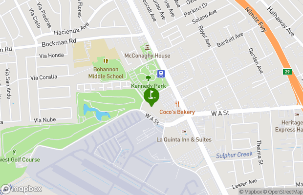 Skywest Golf Course map