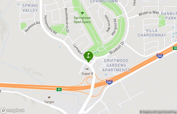 Springtown Golf Course map