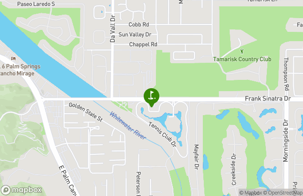 Tamarisk Country Club map