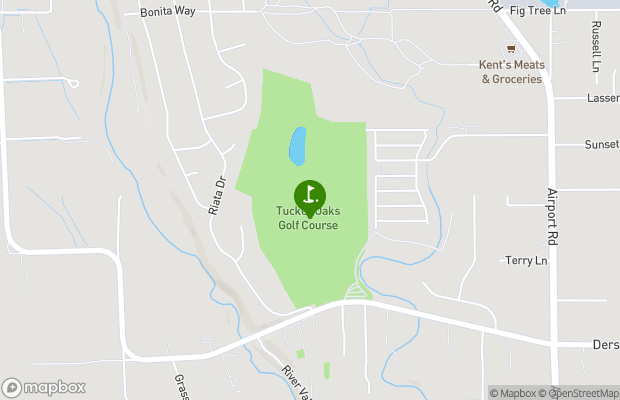 Tucker Oaks Golf Course map