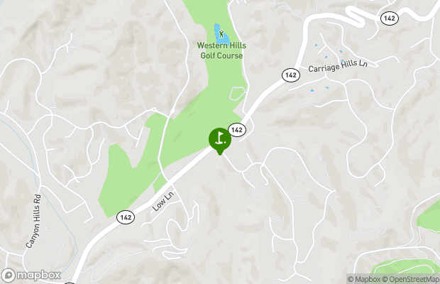 Western Hills Golf and Country Club map