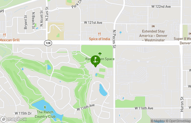 The Ranch Country Club map