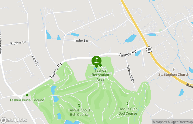 Tashua Knolls Golf Course map