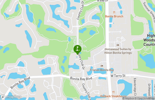 Bonita Bay West map