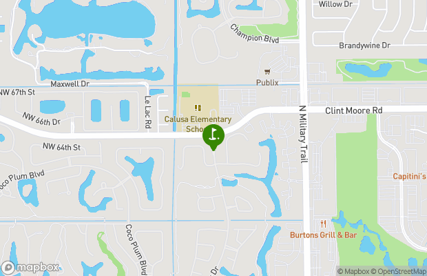 Broken Sound Golf and Club  map