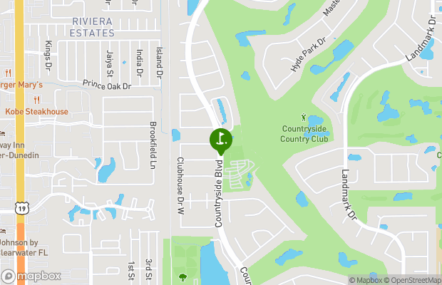 Countryside Country Club map