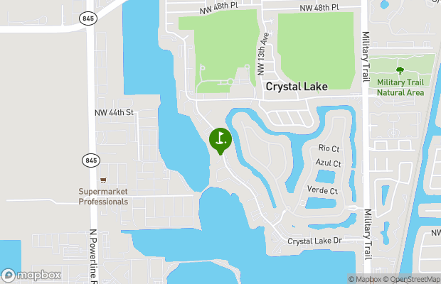 Crystal Lake Country Club map