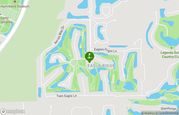 Eagle Ridge Golf and Tennis Club map